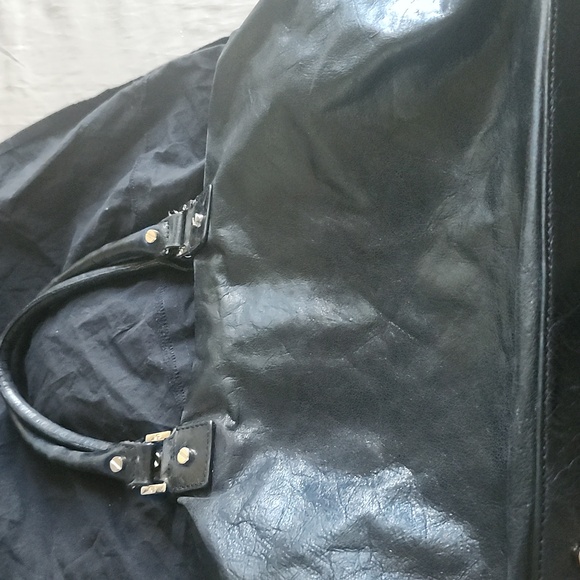 Torry burch black leather shoulder bag - Picture 4 of 17